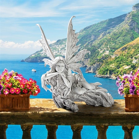 Design Toscano Pause to Ponder Fairy Garden Statue CL6857